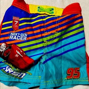 Disney cars swim trunks